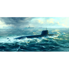 Sous-marin d'attaque japonais de classe Soryu - 1/144 - TRUMPETER 05911