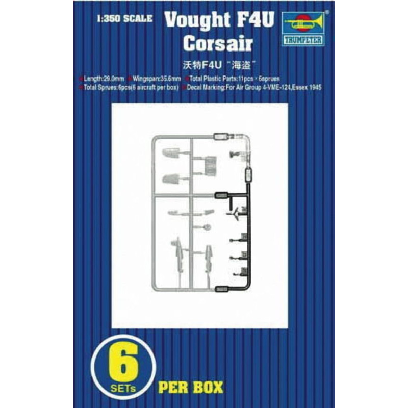 Vought F4U Corsair - 1/350 - TRUMPETER 06209