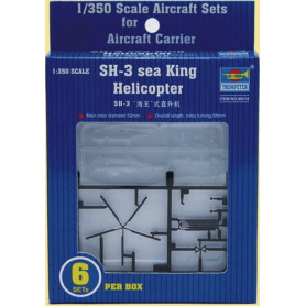 Hélicoptère Sikorsky SH-3H Sea King - 1/350 - TRUMPETER 06214