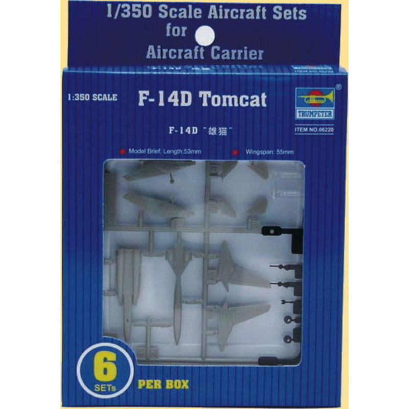 Grumman F-14 D Tomcat - 1/350 - TRUMPETER 06220