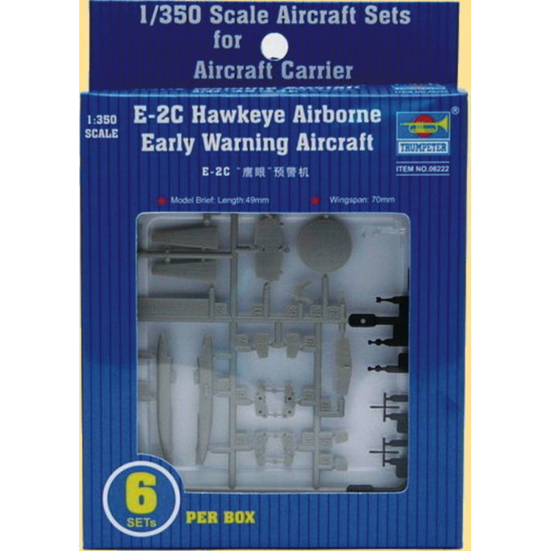 Grumman E-2C Hawkeye - 1/350 - TRUMPETER 06222