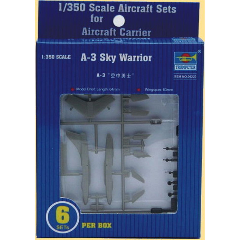 Grumman A-3 D Skywarrior - 1/350 - TRUMPETER 06223