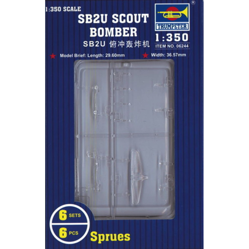 Bombardier éclaireur SB2U - 1/350 - TRUMPETER 06244