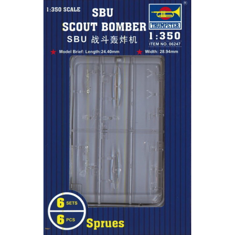 Bombardier éclaireur SBU - 1/350 - TRUMPETER 06247