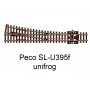 Peco SL-U395F - Aiguillage à droite rayon moyen Unifrog - code 55 échelle N
