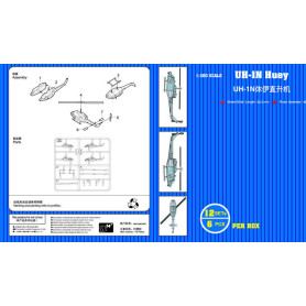 UH-1N Huey (12 appareils) - 1/350 - TRUMPETER 06268