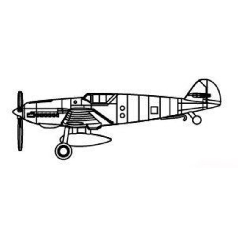 BF109T - 1/350 - TRUMPETER 06279