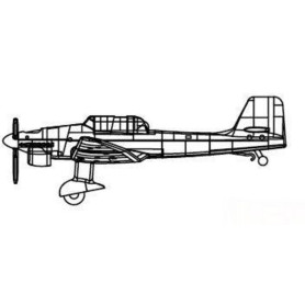 Junkers JU-87 - 1/350 - TRUMPETER 06280