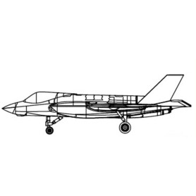 F-35C Lightning II - 1/350 - TRUMPETER 06288