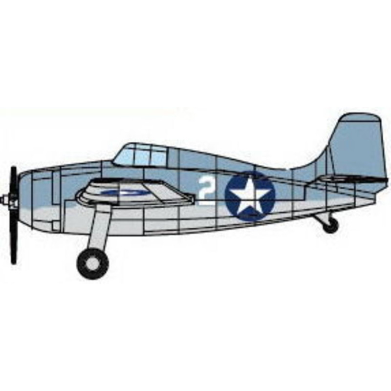 F4F-4 WILDCAT - 1/350 - TRUMPETER 06402
