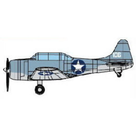 SBD-3 DAUNTLESS - 1/350 - TRUMPETER 06404