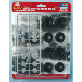 Pneus LAV Series 8x8 325/85/R16 XML - 1/35 - TRUMPETER 06607