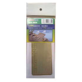 Rambardes et filet de sécurité pour navire - 1/700 - TRUMPETER 06635