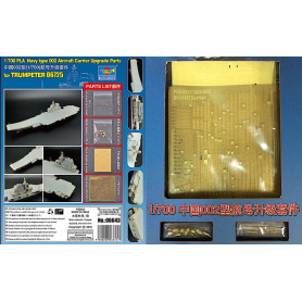 Pièces de mise à niveau pour porte-avions de type 002 - 1/700 - TRUMPETER 06643