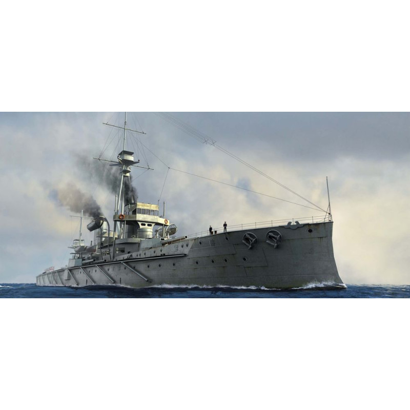 Cuirassé HMS Dreadnought 1907 - 1/700 - TRUMPETER 06704
