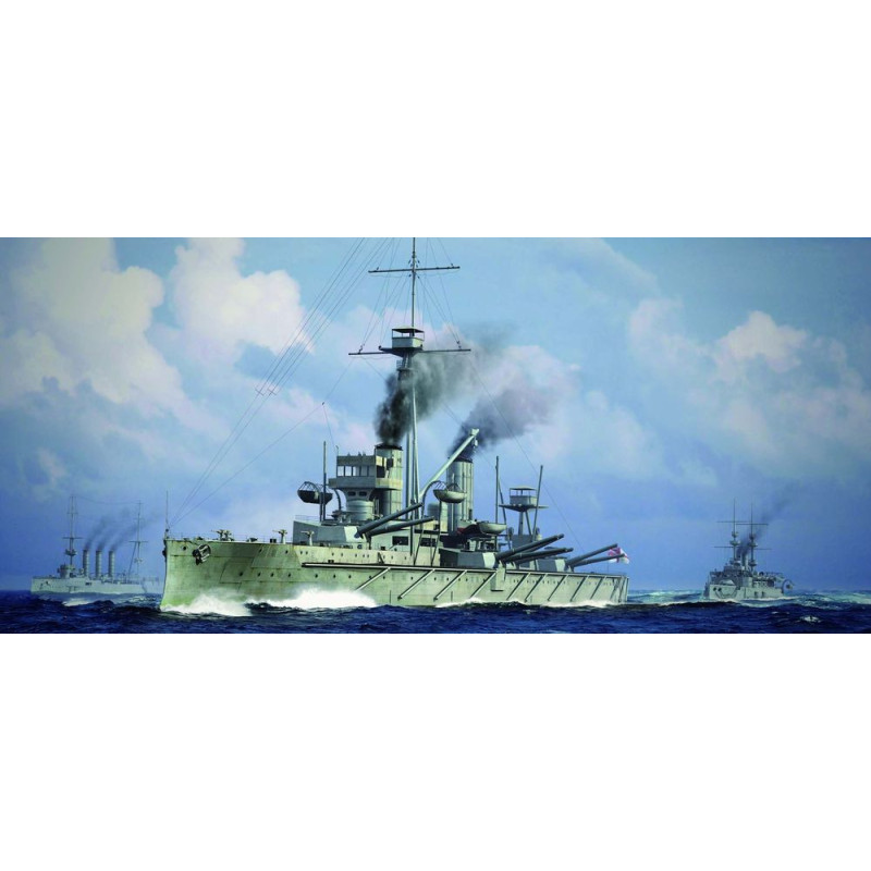 Cuirassé HMS Dreadnought 1915 - 1/700 - TRUMPETER 06705