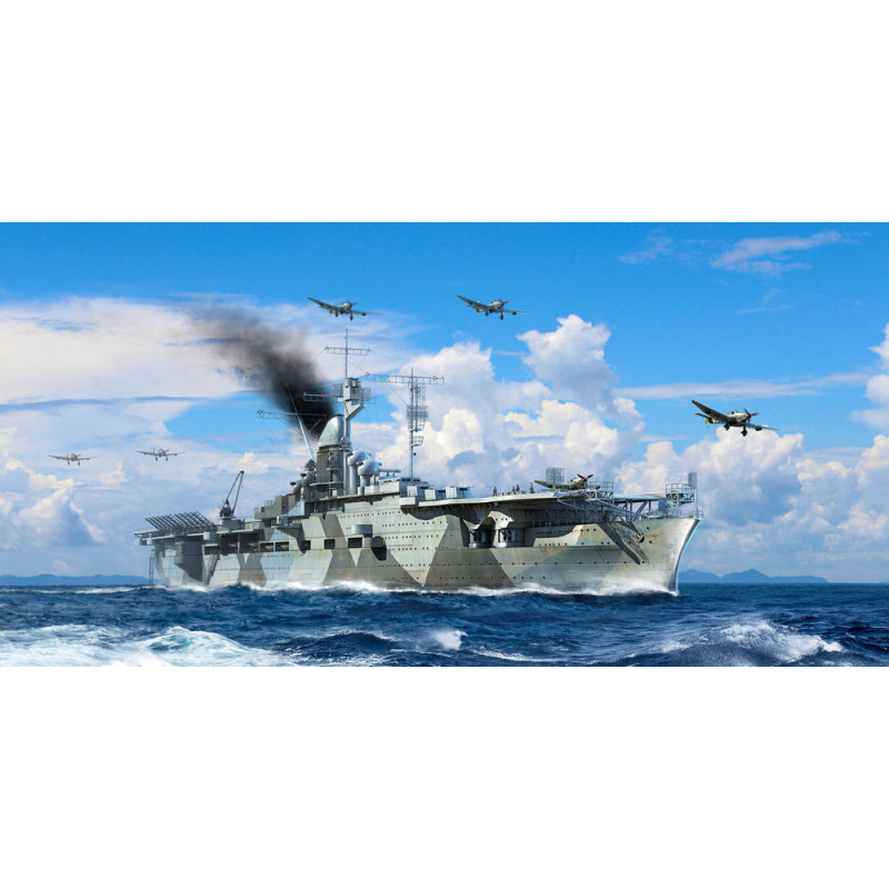 Porte-avions de la marine allemande DKM Graf Zeppelin - 1/700 - TRUMPETER 06709