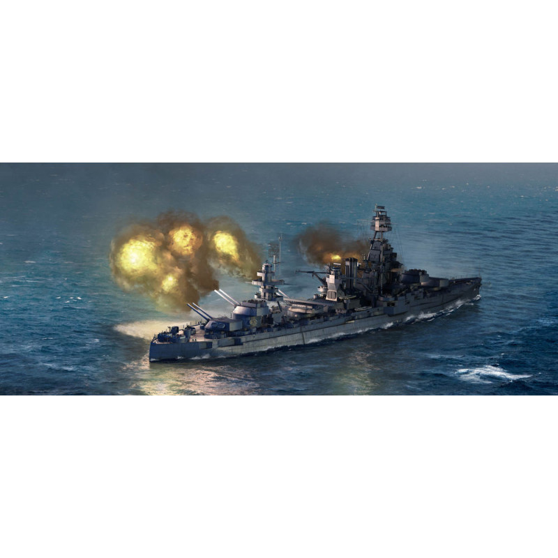 Cuirassé USS Texas BB-35 - 1/700 - TRUMPETER 06712