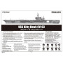 Porte-avions USS Kitty Hawk CV-63 - 1/700 - TRUMPETER 06714