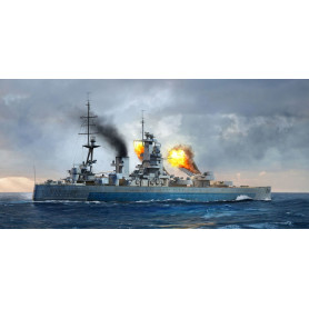 Cuirassé HMS Nelson 1944 - 1/700 - TRUMPETER 06717