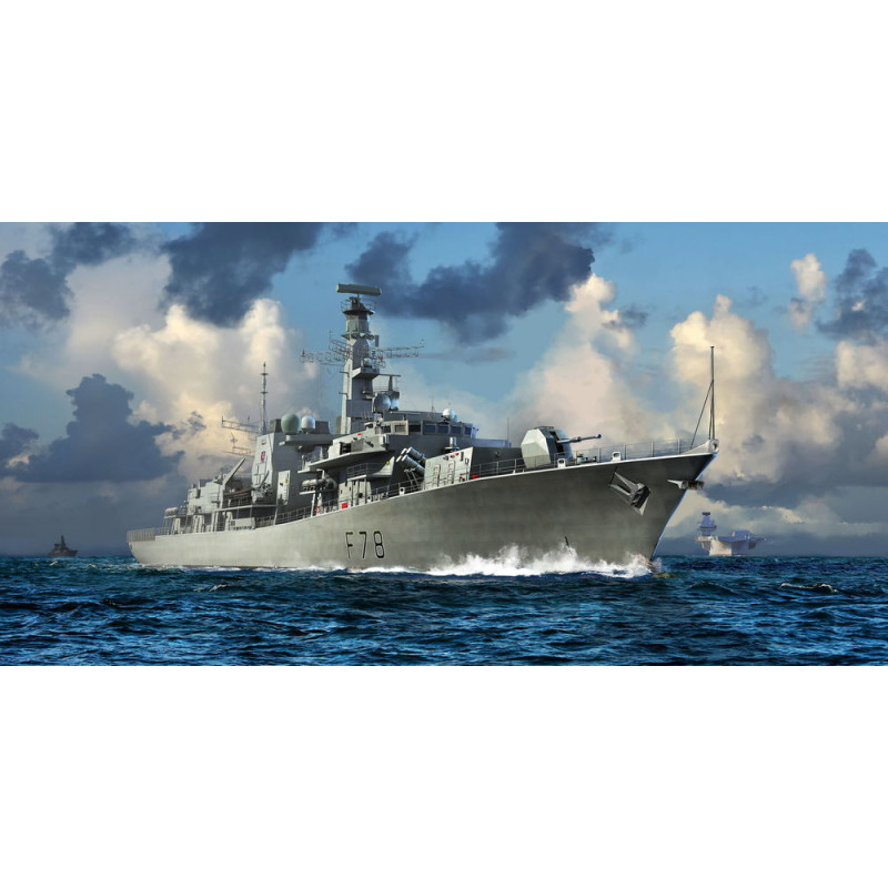 Frégate HMS TYPE 23 Kent (F78) - 1/700 - TRUMPETER 06719