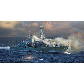 Frégate HMS TYPE 23 Monmouth (F235) - 1/700 - TRUMPETER 06722