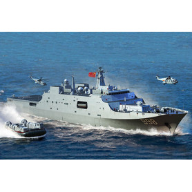 Dock de transport amphibie de type 071 de la marine - 1/700 - TRUMPETER 06726