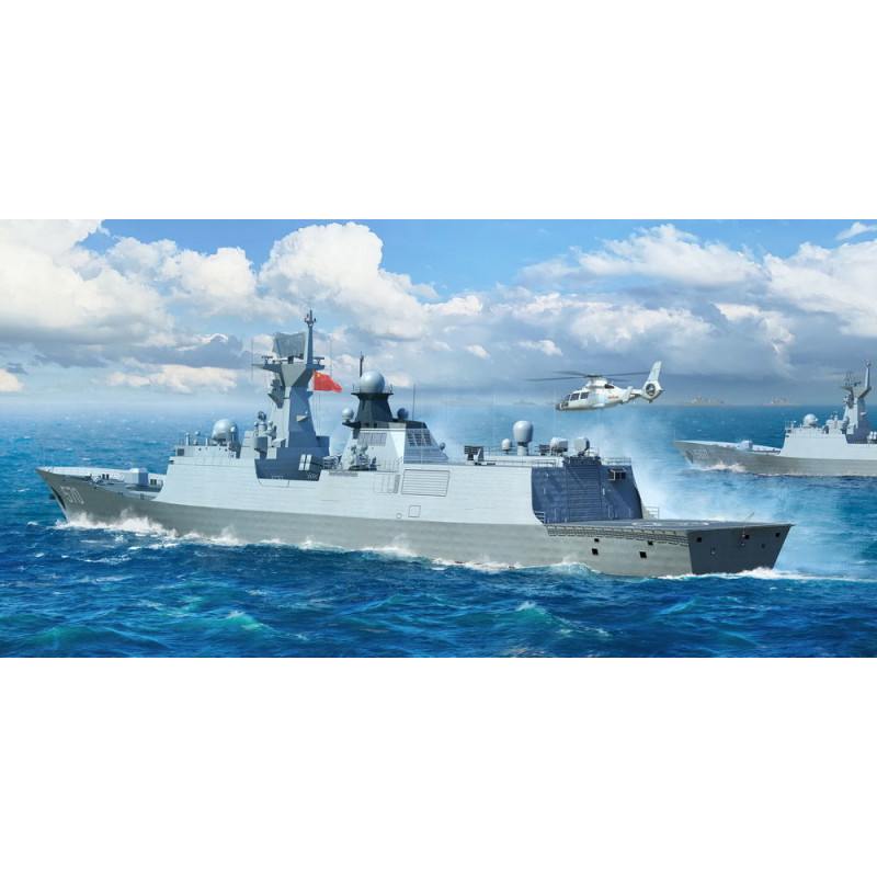 Frégate lance-missiles de l'APL Type 054A FF - 1/700 - TRUMPETER 06727