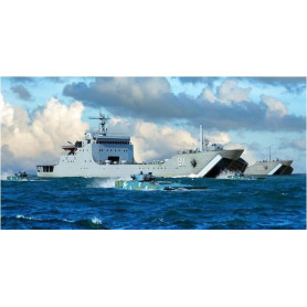 LST de type 072A de la marine de l'APL - 1/700 - TRUMPETER 06728