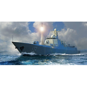 Destroyer de type 052D de la marine de l'APL - 1/700 - TRUMPETER 06732