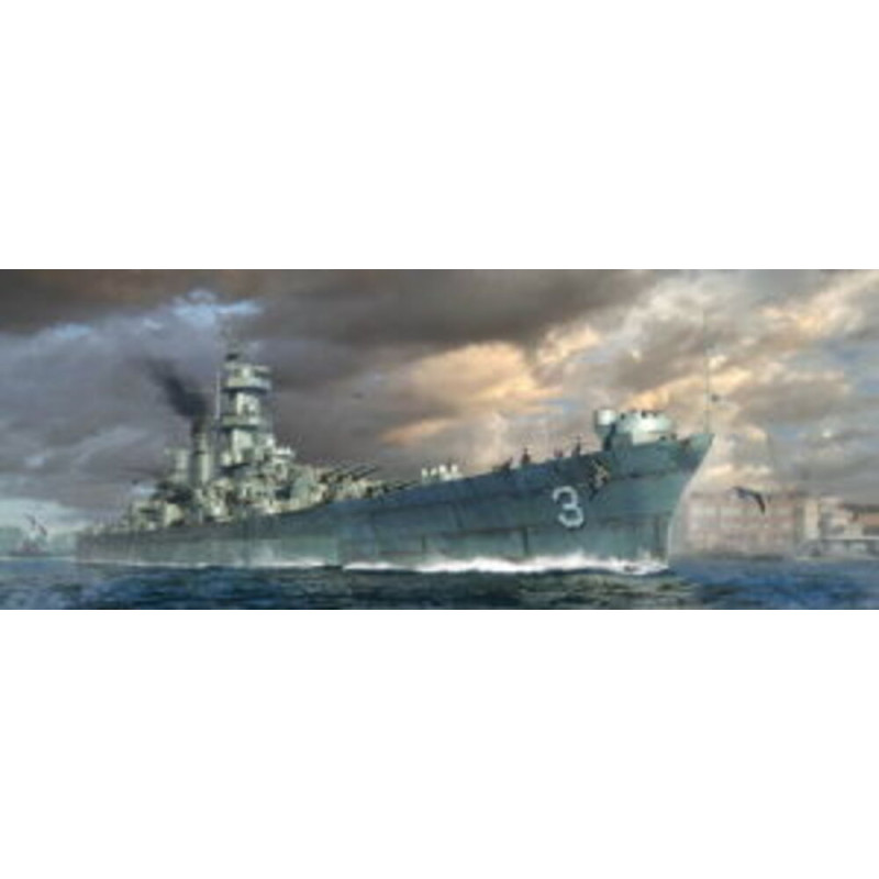 Croiseur USS Hawaii CB-3 - 1/700 - TRUMPETER 06740