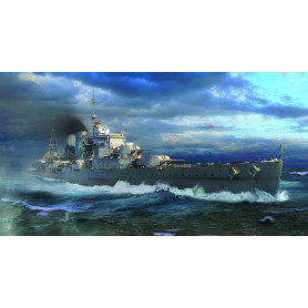Croiseur lourd britannique HMS Exeter - 1/700 - TRUMPETER 06744
