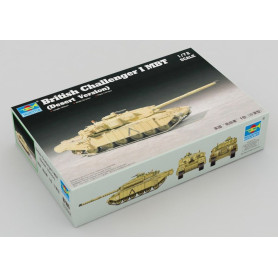 VTT Challenger 1 britannique (version désert) - 1/72 - TRUMPETER 07105