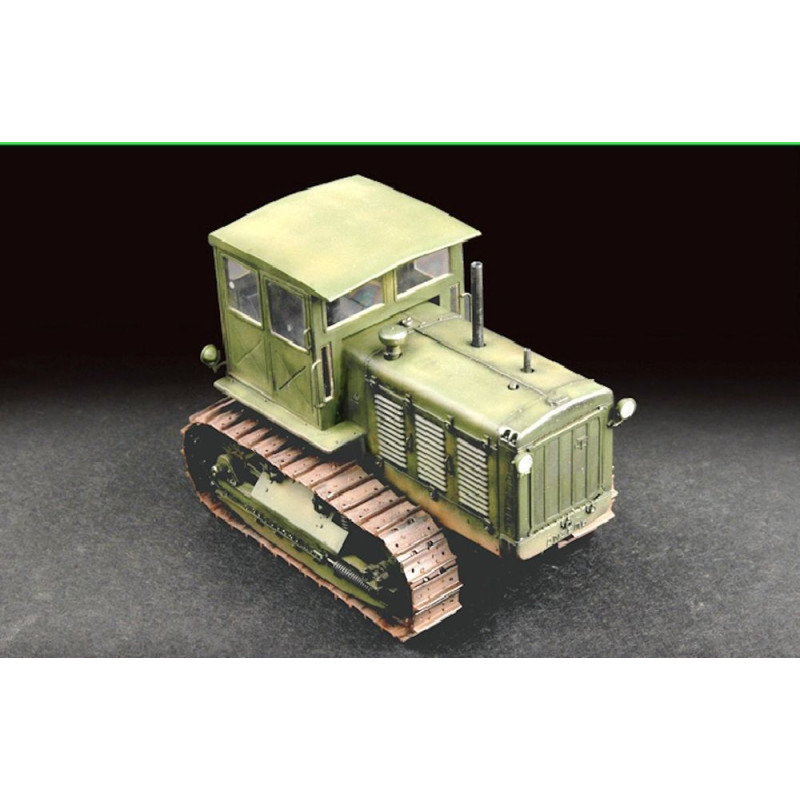 Tracteur russe ChTZ S-65 avec cabine - 1/72 - TRUMPETER 07111