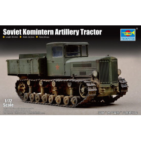 Tracteur d'artillerie soviétique Komintern - 1/72 - TRUMPETER 07120