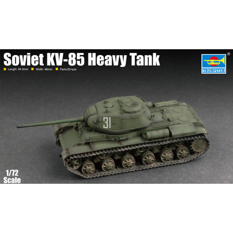 Char lourd soviétique KV-85 - 1/72 - TRUMPETER 07127