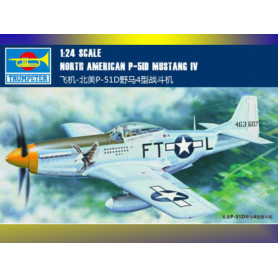 P-51 D Mustang IV - échelle 1/24 - TRUMPETER 02401