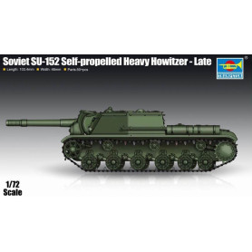 Obusier lourd automoteur soviétique SU-152 - Version - 1/72 - TRUMPETER 07130
