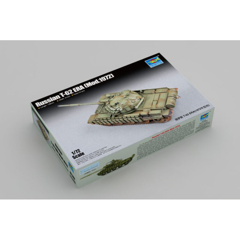 T-62 ERA russe (Mod.1972) - 1/72 - TRUMPETER 07149