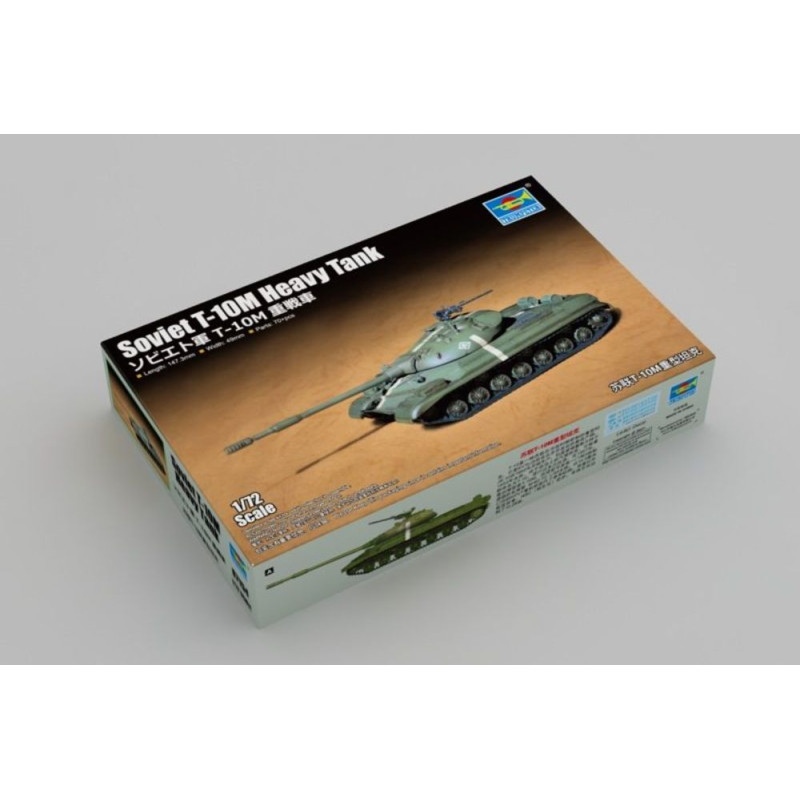 Char lourd soviétique T-10M - 1/72 - TRUMPETER 07154