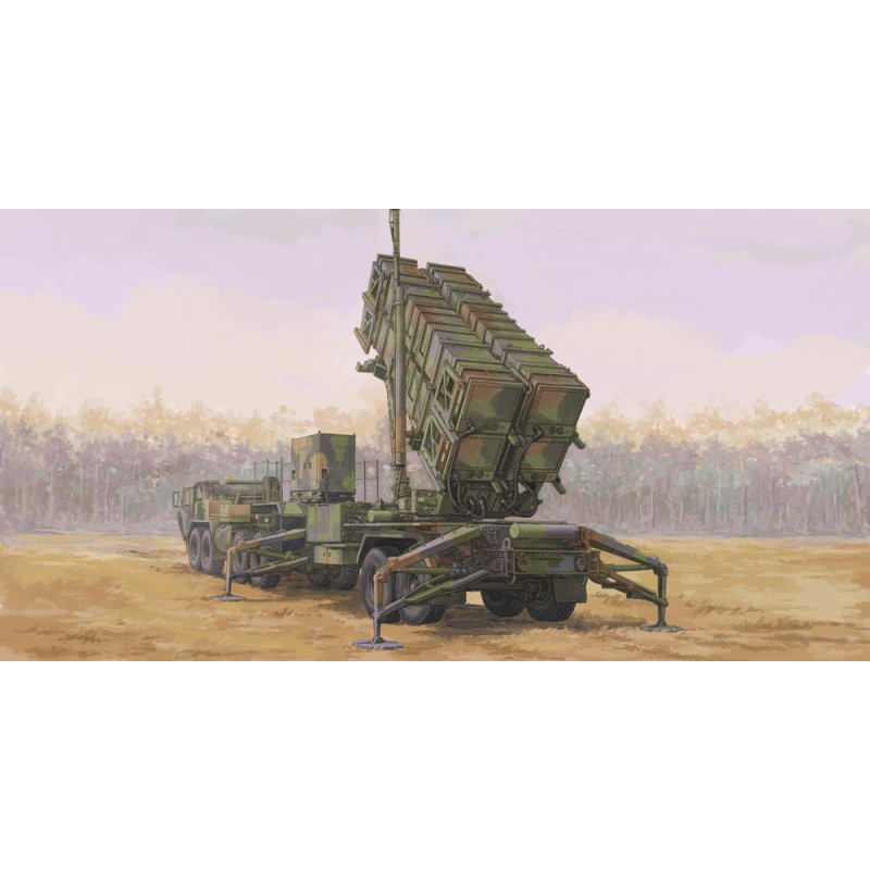 Station de lancement M983 HEMTT et M901 avec système - 1/72 - TRUMPETER 07158