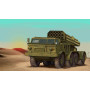 Système de lance-roquettes multiple russe 9P140 TEL - 1/72 - TRUMPETER 07180