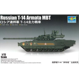 Char de combat principal russe T-14 Armata - 1/72 - TRUMPETER 07181