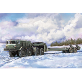 Type intermédiaire MAZ-537G avec semi-remorque - 1/72 - TRUMPETER 07194