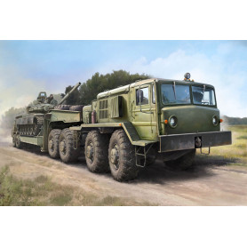 MAZ-537G production tardive avec remorque - 1/72 - TRUMPETER 07195
