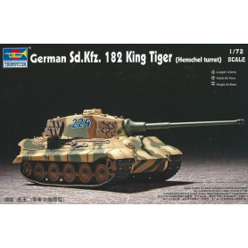 Sd.Kfz. 182 Roi Tigre Henschel - 1/72 - TRUMPETER 07201