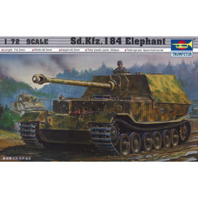 Sd.Kfz. 184 Tigre Éléphant - 1/72 - TRUMPETER 07204