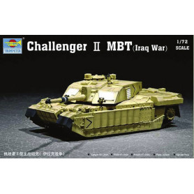 Char de combat principal Challenger II (guerre d'Irak) - 1/72 - TRUMPETER 07215