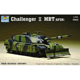 Char de combat principal Challenger II (KFOR) - 1/72 - TRUMPETER 07216