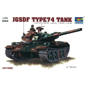 Char japonais Type 74 - 1/72 - TRUMPETER 07218